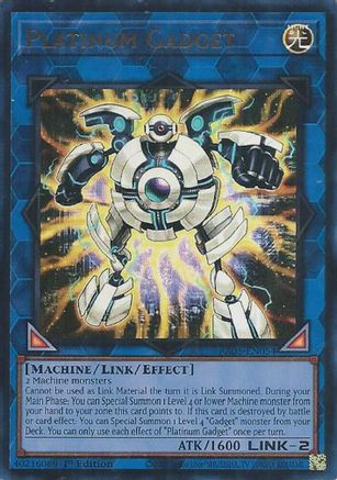 Platinum Gadget (Ultra Rare) (RA05-EN054) - Ultra Rare - Rarity Collection 5