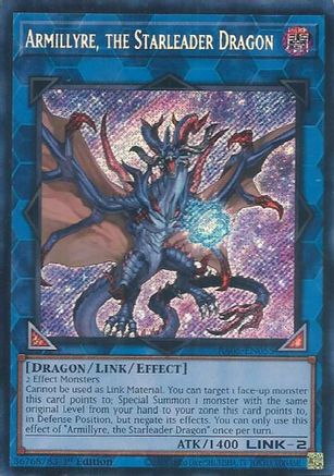 Armillyre, the Starleader Dragon (Secret Rare) (RA05-EN055) - Secret Rare - Rarity Collection 5