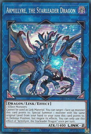 Armillyre, the Starleader Dragon (RA05-EN055) - Super Rare - Rarity Collection 5