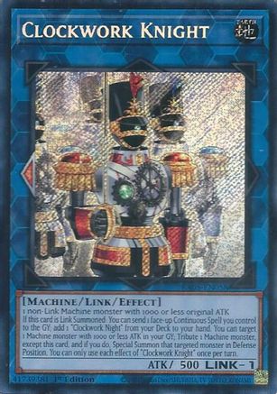 Clockwork Knight (Secret Rare) (RA05-EN058) - Secret Rare - Rarity Collection 5