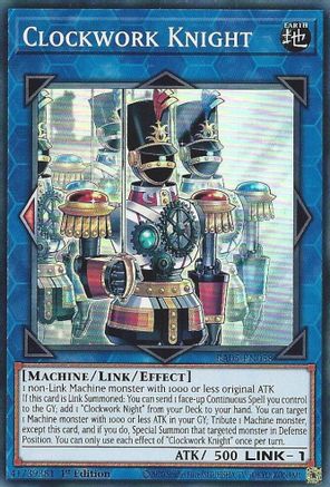 Clockwork Knight (RA05-EN058) - Super Rare - Rarity Collection 5