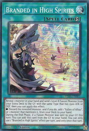 Branded in High Spirits (RA05-EN067) - Super Rare - Rarity Collection 5