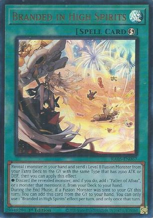 Branded in High Spirits (Ultra Rare) (RA05-EN067) - Ultra Rare - Rarity Collection 5
