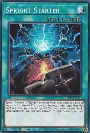 Spright Starter (RA05-EN068) - Super Rare - Rarity Collection 5
