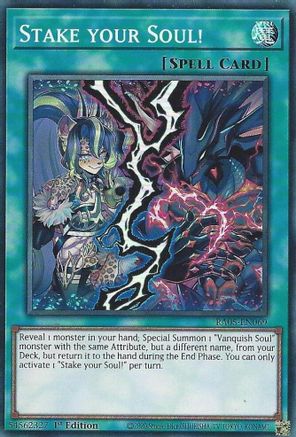 Stake your Soul! (RA05-EN069) - Super Rare - Rarity Collection 5