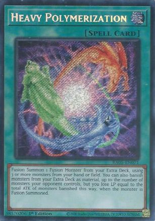 Heavy Polymerization (Secret Rare) (RA05-EN071) - Secret Rare - Rarity Collection 5