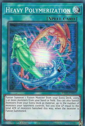Heavy Polymerization (RA05-EN071) - Super Rare - Rarity Collection 5