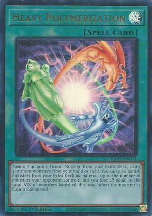 Heavy Polymerization (Ultra Rare) (RA05-EN071) - Ultra Rare - Rarity Collection 5