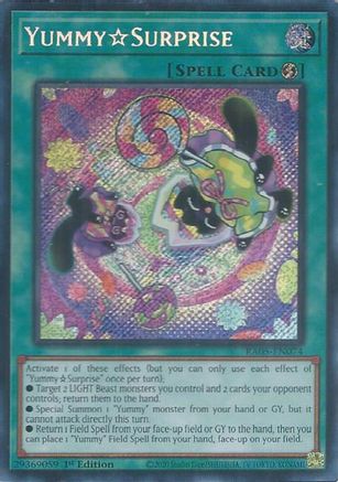 YummySurprise (Secret Rare) (RA05-EN074) - Secret Rare - Rarity Collection 5