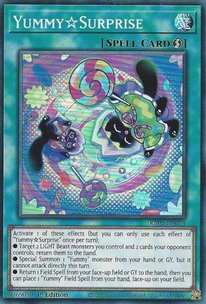 YummySurprise (RA05-EN074) - Super Rare - Rarity Collection 5