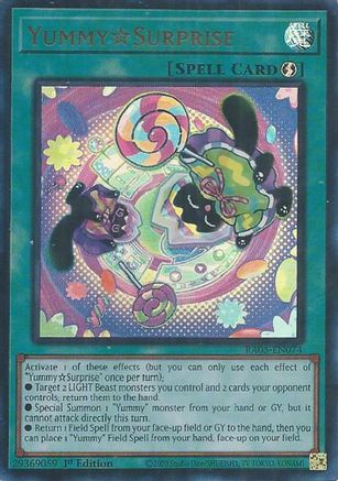 YummySurprise (Ultra Rare) (RA05-EN074) - Ultra Rare - Rarity Collection 5
