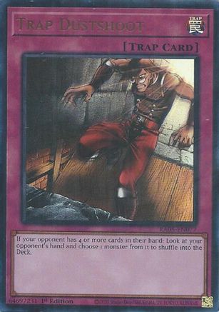 Trap Dustshoot (Ultra Rare) (RA05-EN077) - Ultra Rare - Rarity Collection 5