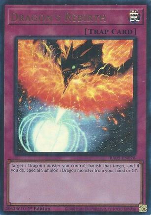 Dragon's Rebirth (Ultra Rare) (RA05-EN078) - Ultra Rare - Rarity Collection 5