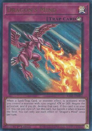 Dragon's Mind (Ultra Rare) (RA05-EN082) - Ultra Rare - Rarity Collection 5