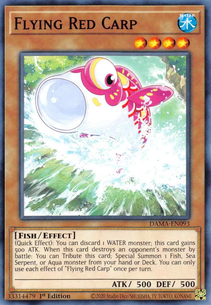 Flying Red Carp DAMA-EN093 (Dawn of Majesty)  - 1st Edition