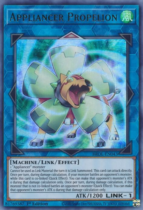 Appliancer Propelion BROL-EN043 (Brothers of Legend)  - 1st Edition