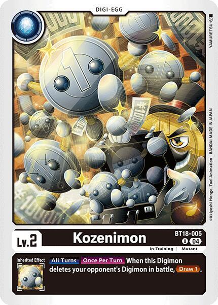 Kozenimon BT18-005 U (Release Special Booster 2.0) 