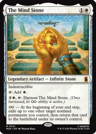 The Mind Stone (MSH-021) - Marvel Super Heroes - Foil