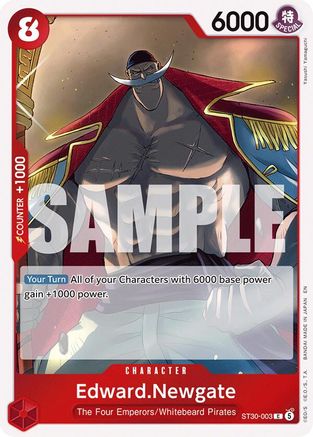 Edward.Newgate (ST30-003) - Normal Common - Starter Deck EX: Luffy & Ace