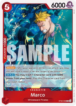 Marco (ST30-008) - Normal Common - Starter Deck EX: Luffy & Ace