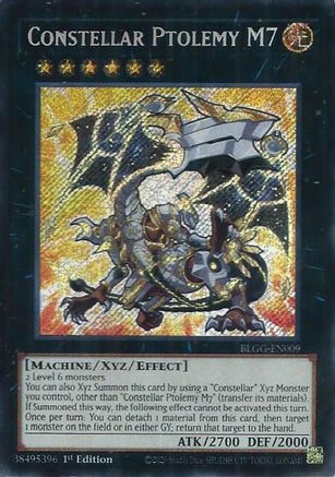 Constellar Ptolemy M7 (BLGG-EN009) - Secret Rare - Battles of Legend: Glorious Gallery