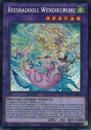 Reeshaddoll Wendikuruhu (BLGG-EN023) - Secret Rare - Battles of Legend: Glorious Gallery