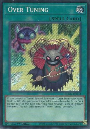 Over Tuning (BLGG-EN034) - Secret Rare - Battles of Legend: Glorious Gallery