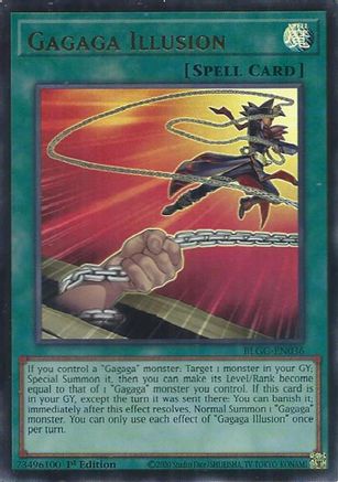 Gagaga Illusion (BLGG-EN036) - Ultra Rare - Battles of Legend: Glorious Gallery