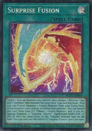 Surprise Fusion (BLGG-EN041) - Secret Rare - Battles of Legend: Glorious Gallery