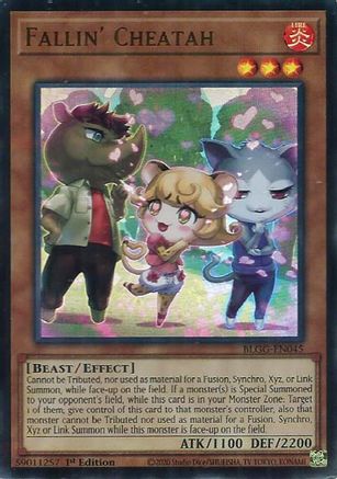 Fallin' Cheatah (BLGG-EN045) - Ultra Rare - Battles of Legend: Glorious Gallery