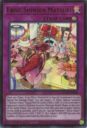 Ebisu Shinsen Matsuri (BLGG-EN049) - Ultra Rare - Battles of Legend: Glorious Gallery