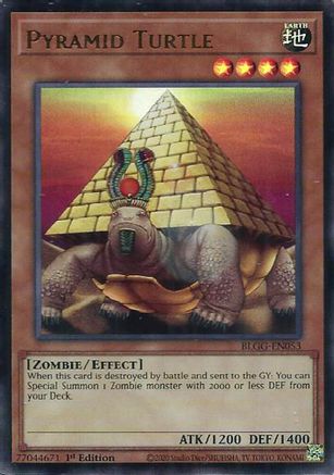 Pyramid Turtle (BLGG-EN053) - Ultra Rare - Battles of Legend: Glorious Gallery