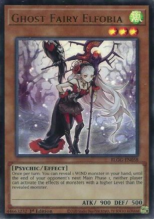 Ghost Fairy Elfobia (BLGG-EN058) - Ultra Rare - Battles of Legend: Glorious Gallery