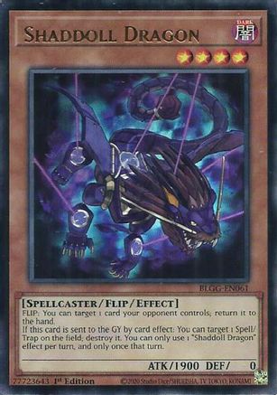 Shaddoll Dragon (BLGG-EN061) - Ultra Rare - Battles of Legend: Glorious Gallery