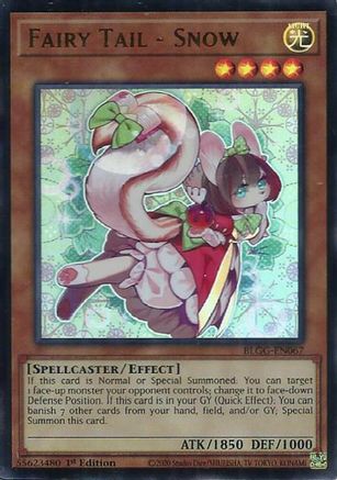 Fairy Tail - Snow (BLGG-EN067) - Ultra Rare - Battles of Legend: Glorious Gallery