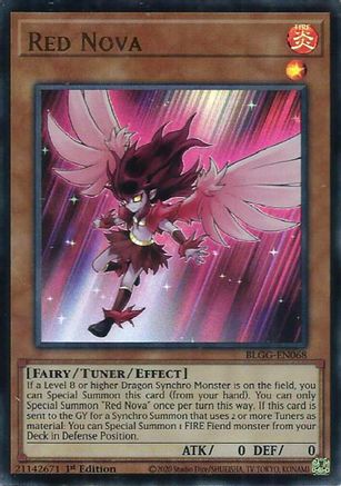 Red Nova (BLGG-EN068) - Ultra Rare - Battles of Legend: Glorious Gallery