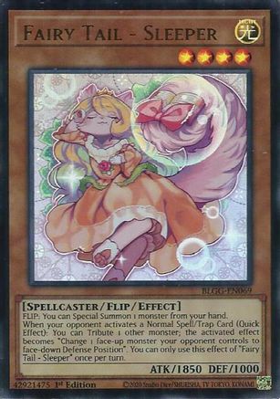 Fairy Tail - Sleeper (BLGG-EN069) - Ultra Rare - Battles of Legend: Glorious Gallery