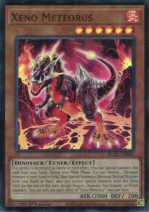 Xeno Meteorus (BLGG-EN080) - Ultra Rare - Battles of Legend: Glorious Gallery