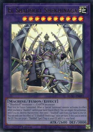 El Shaddoll Shekhinaga (BLGG-EN082) - Ultra Rare - Battles of Legend: Glorious Gallery