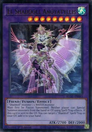 El Shaddoll Anoyatyllis (BLGG-EN083) - Ultra Rare - Battles of Legend: Glorious Gallery