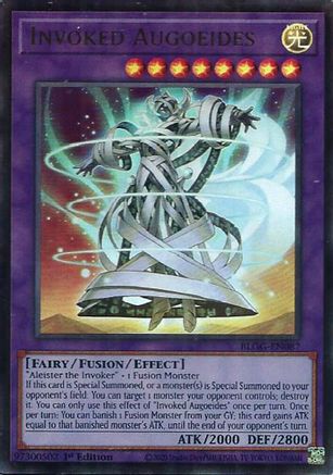 Invoked Augoeides (BLGG-EN087) - Ultra Rare - Battles of Legend: Glorious Gallery