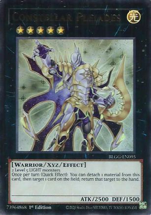 Constellar Pleiades (BLGG-EN095) - Ultra Rare - Battles of Legend: Glorious Gallery
