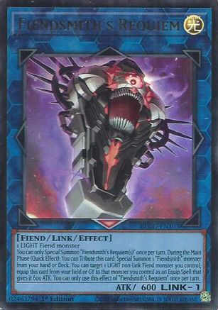 Fiendsmith's Requiem (BLGG-EN103) - Ultra Rare - Battles of Legend: Glorious Gallery