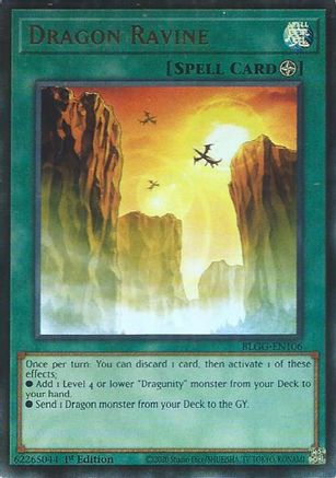 Dragon Ravine (BLGG-EN106) - Ultra Rare - Battles of Legend: Glorious Gallery