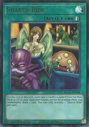Shared Ride (BLGG-EN108) - Ultra Rare - Battles of Legend: Glorious Gallery