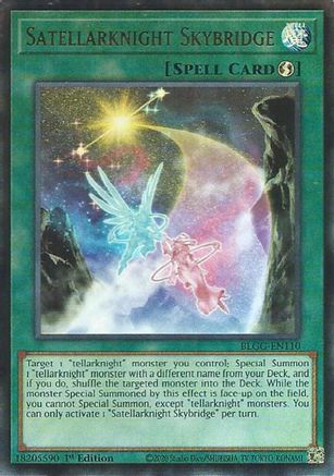 Satellarknight Skybridge (BLGG-EN110) - Ultra Rare - Battles of Legend: Glorious Gallery