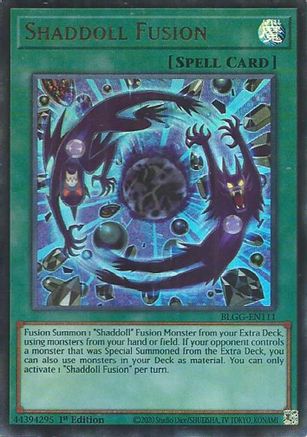 Shaddoll Fusion (BLGG-EN111) - Ultra Rare - Battles of Legend: Glorious Gallery