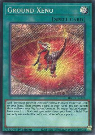 Ground Xeno (BLGG-EN123) - Secret Rare - Battles of Legend: Glorious Gallery