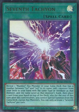 Seventh Tachyon (BLGG-EN126) - Ultra Rare - Battles of Legend: Glorious Gallery