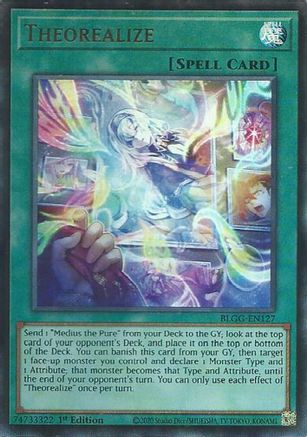 Theorealize (BLGG-EN127) - Ultra Rare - Battles of Legend: Glorious Gallery